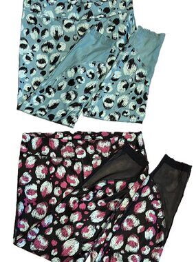 Athleisure Sporty Kidcore Under Armour HeatGear Printed Leggings Youth Girls L